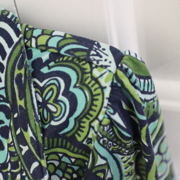 Lilly Pulitzer Blayney Dress "Master of the House" Print Size 10 3/4 Sleeve - Picture 5 of 16